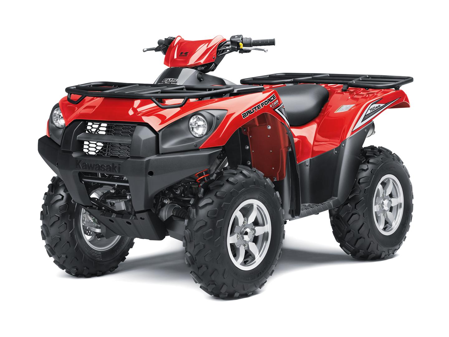 New 2025 Kawasaki Brute Force 750 EPS Grayish Blue ATVs For Sale in