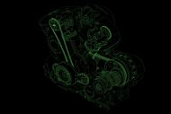 Potente motor bicilíndrico en V de 1700 cc