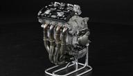998 cm³ -flüssigkeitsgekühlter Motor