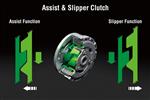 Assist and anti-slip clutch