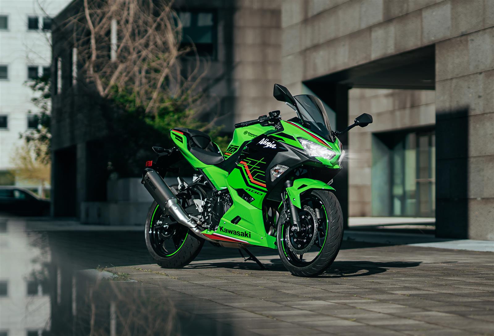 Kawasaki covers the 400cc class bases in 2023