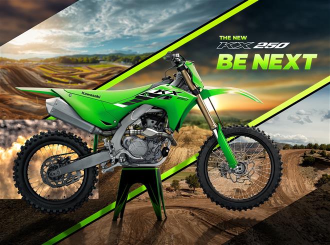 2025er Kawasaki KX250 angekündigt: Be Next 
