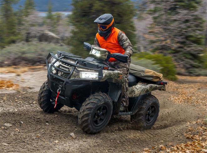 New season and new Kawasaki Brute Force 750 SE model