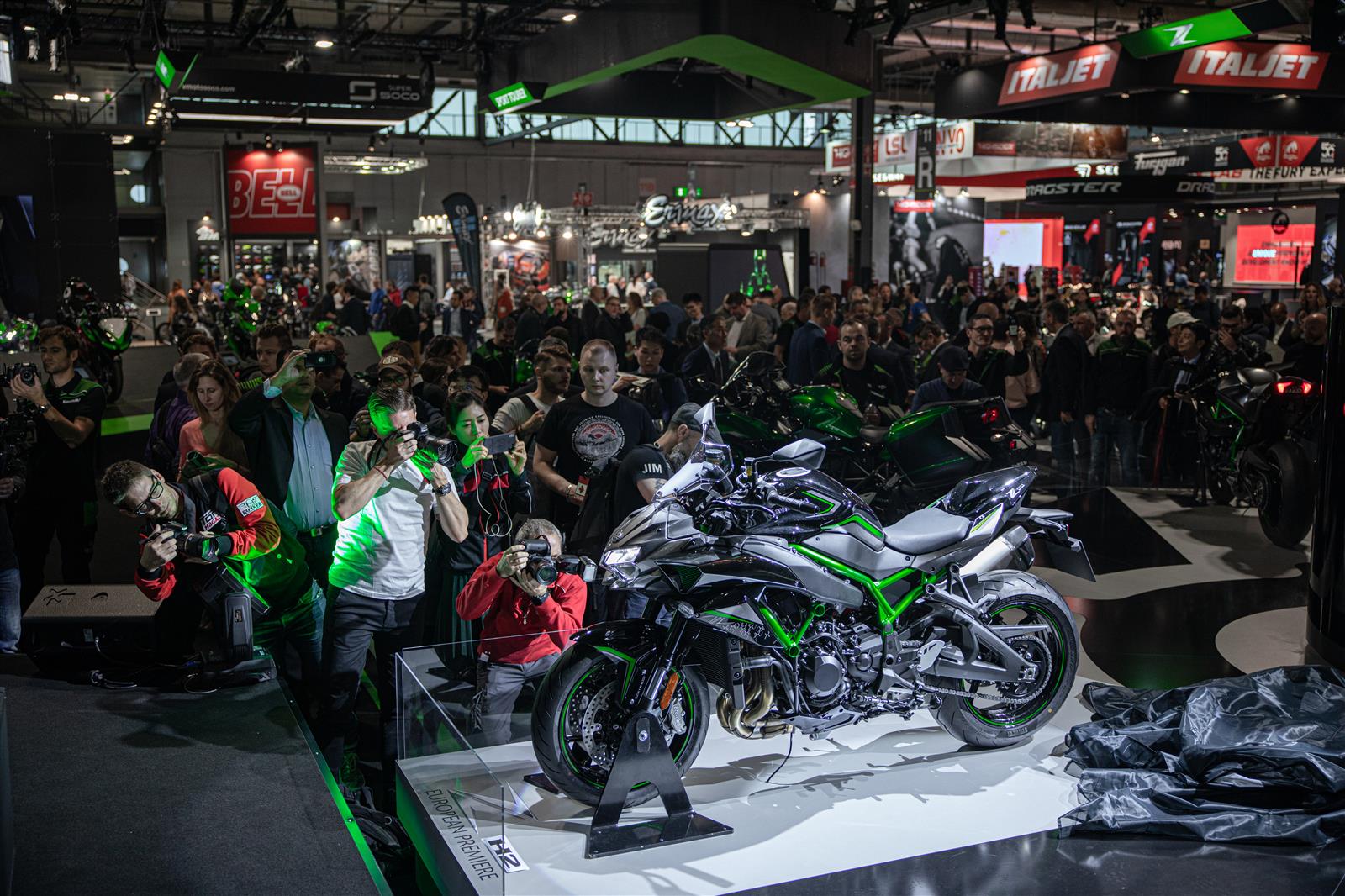 Kawasaki Supercharges EICMA