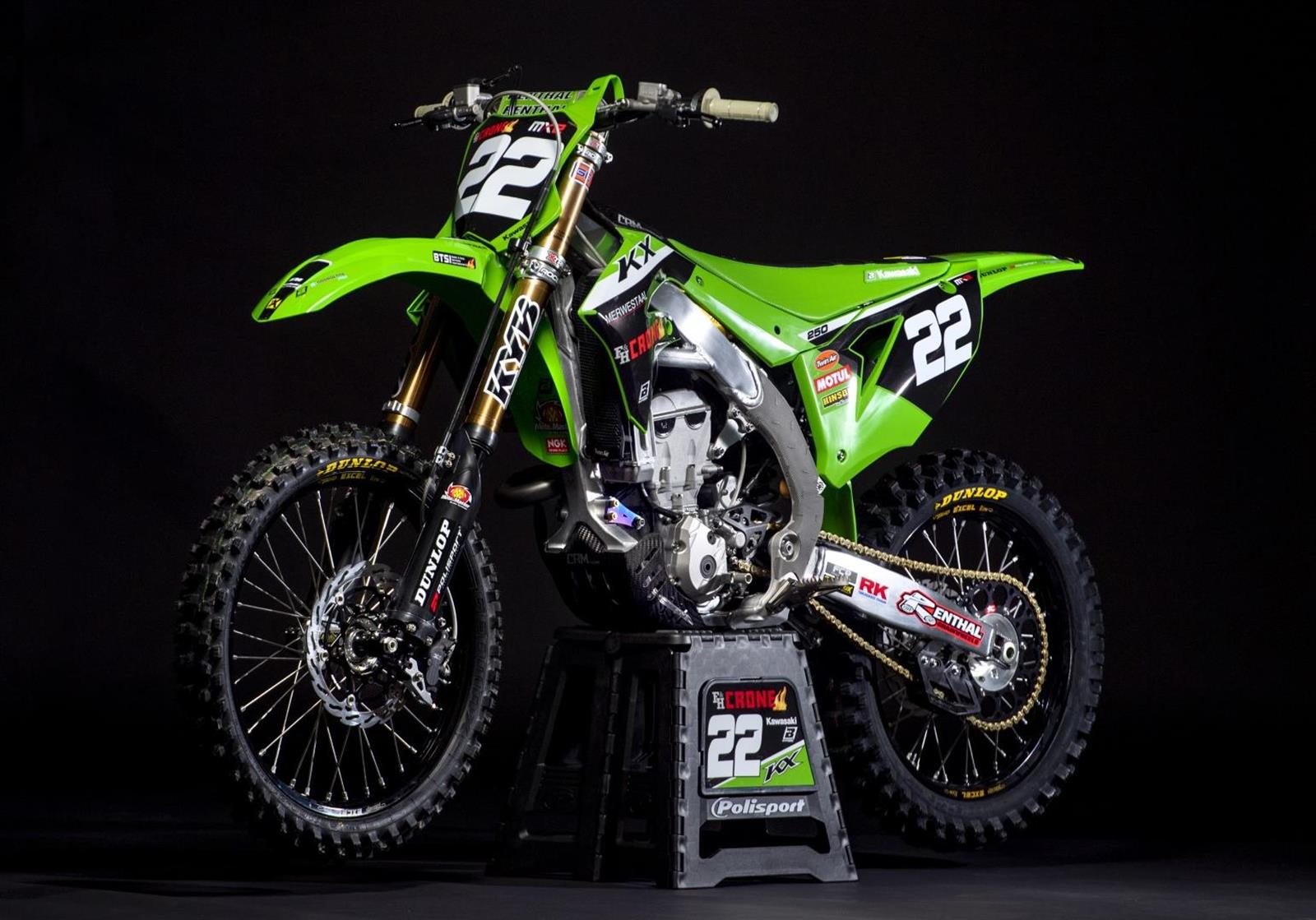 F&H Kawasaki MX2 Racing Team reveals its new line up