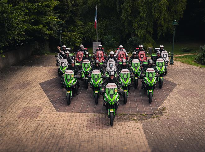 A Kawasaki zöldre vált a Tour de France-on