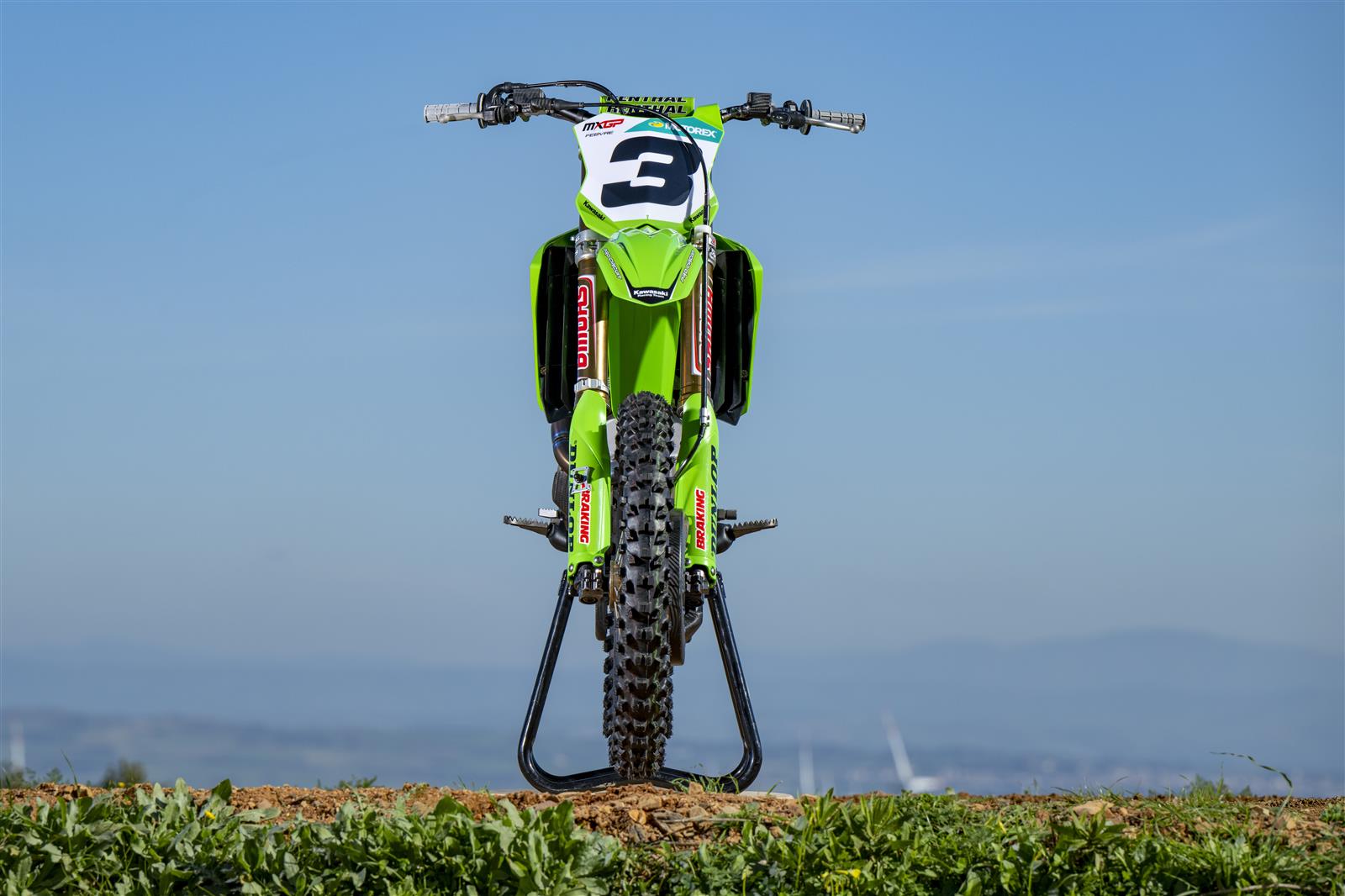 Kawasaki Racing Team MXGP 2024 launch “Let the results and bike