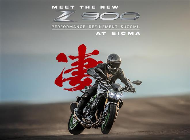 Kawasaki shows five new 2025 models at EICMA 