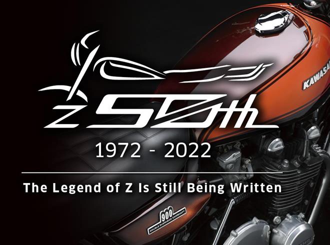 Z1 till Z50 - Kawasaki firar ett halvt sekel av Z-modeller