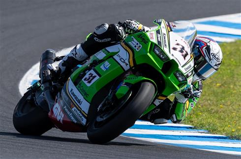 Kawasaki WorldSBK Team Finds Race One Misfortune