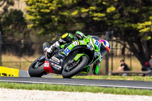 Top Ten Start For Kawasaki WorldSSP Team