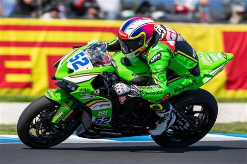 Top Five For Kawasaki WorldSSP Team