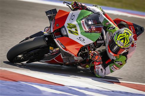 BbKRT Riders In The Early Leading Mix At Misano