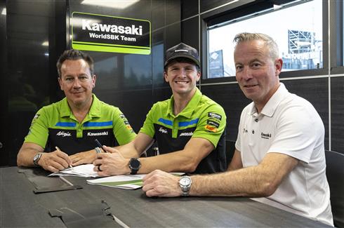 Kawasaki WorldSBK Team And Gerloff Together Again In 2027