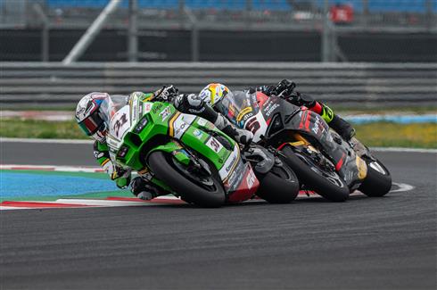 Brave Ride From Gerloff Sees Him Finish Ninth