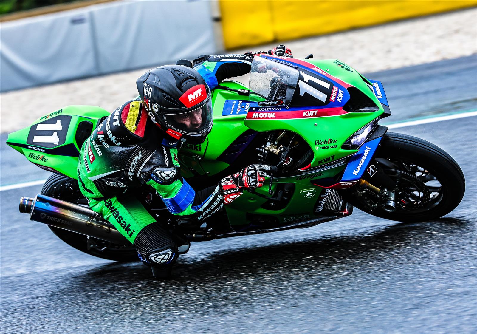 Kawasaki Webike Trickstar Secures Spa Podium