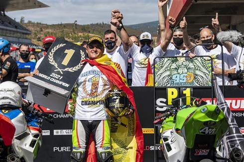 Adrián Huertas makes World Supersport step in 2022 with MTM Kawasaki  