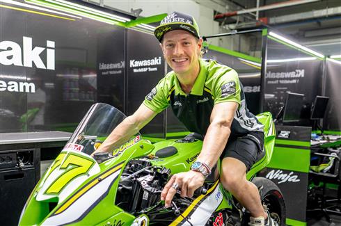 Aegerter Signs For Kawasaki WorldSSP Team