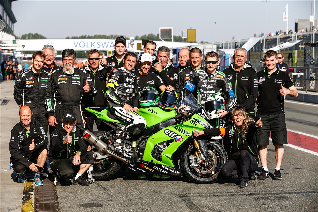 Team Kawasaki Src And Bolliger Kawasaki Knocked From Victory S Path In