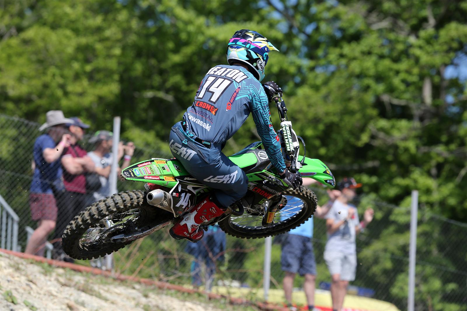 Jed Beaton consolidates fifth in the MX2 standings