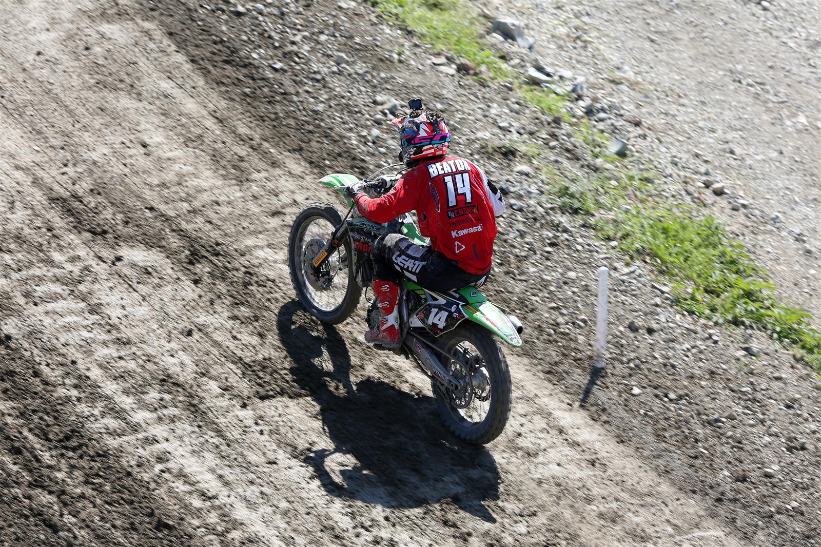 Jed Beaton consolidates fifth in the MX2 standings