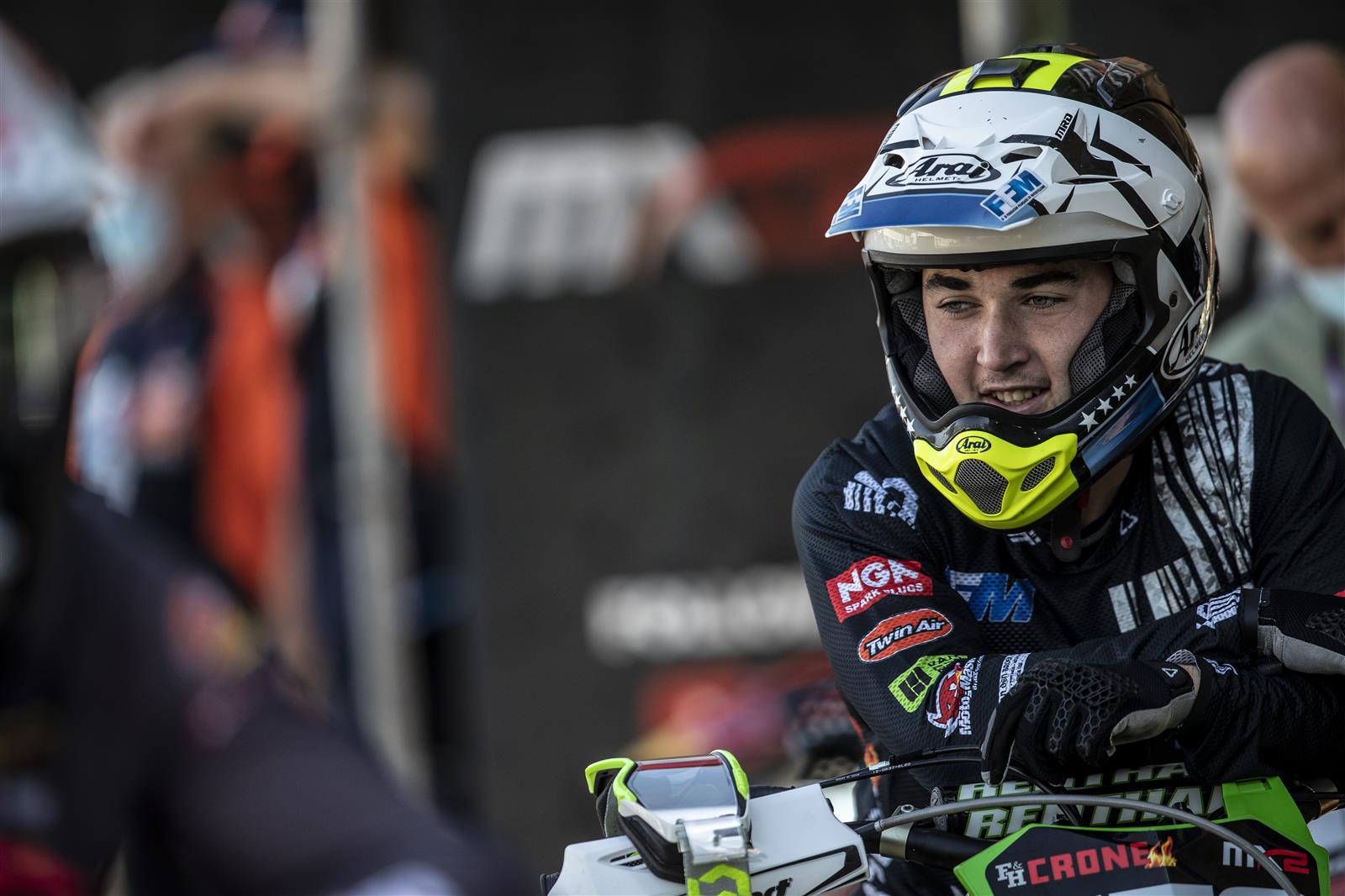 Heavy crash costs Mathys Boisrame second place in Italy