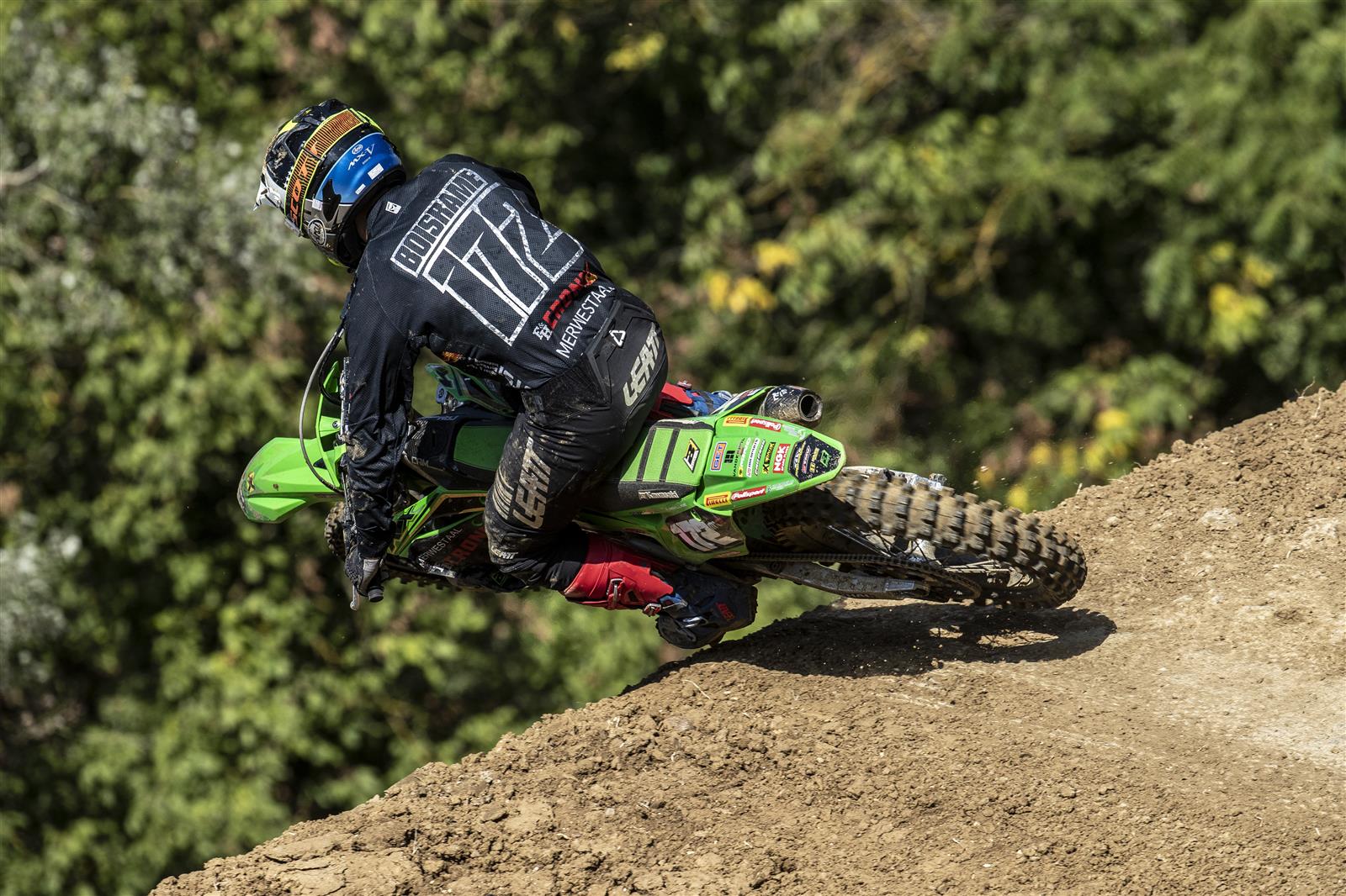 Heavy crash costs Mathys Boisrame second place in Italy