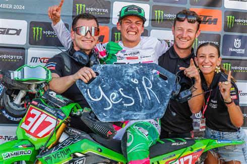 Mathis Valin extends his EMX250 series lead