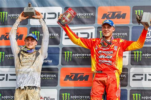 Perfect Francisco Garcia heads Bud Kawasaki 1-2