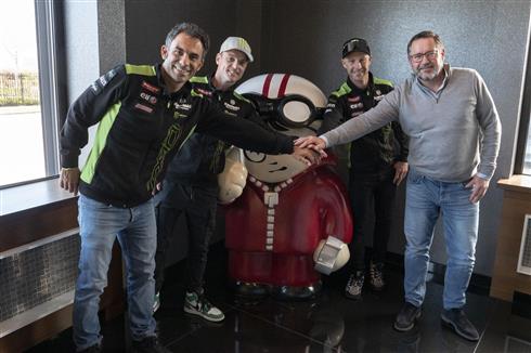 CMS and Kawasaki Racing Team extend their partnership