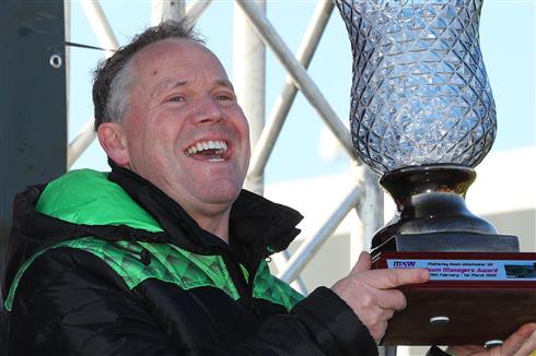 Steve Dixon; a manager of many talents!