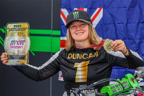World title #4 for Courtney Duncan