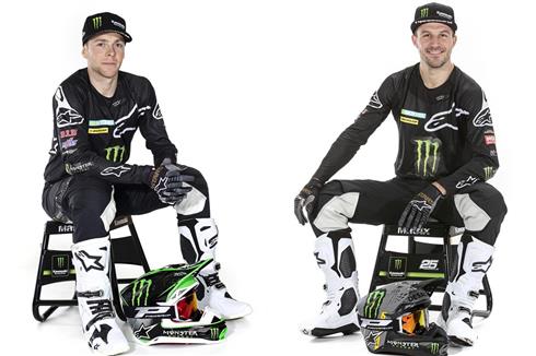 Monster Energy KRT MXGP joins Alpinestars