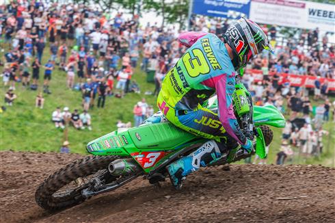Romain Febvre qualifies third in Germany