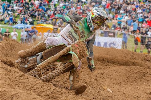 Romain Febvre keeps the red plate with another podium