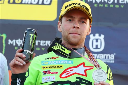 Silver medals for Romain Febvre and Kawasaki in MXGP