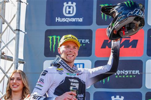 Another podium for Romain Febvre in Latvia