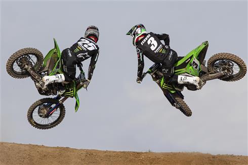 Kawasaki teams ready for the season MXGP opener