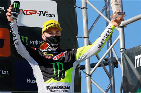 Romain Febvre third in Spain