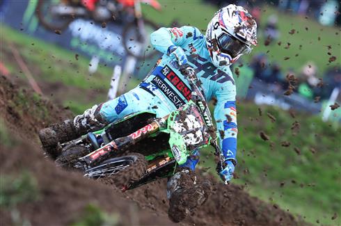 Haarup and Van de Moosdijk top MX2 quali