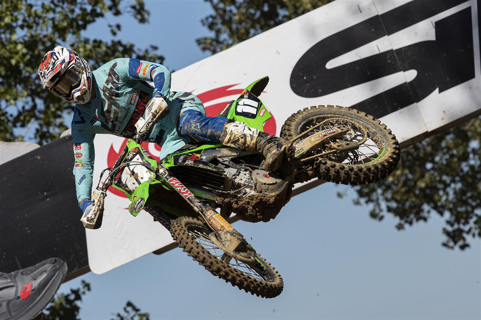 Heavy crash costs Mathys Boisrame second place in Italy