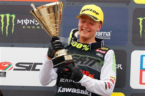 Kevin Horgmo takes maiden career podium in Latvia