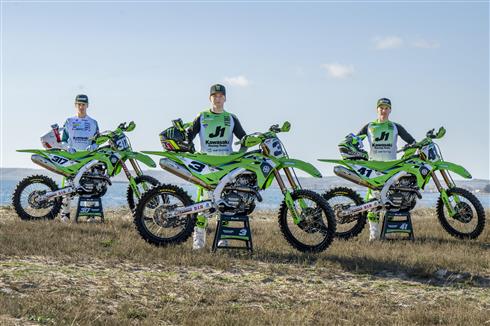 The KRT riders are ready for the GP opener