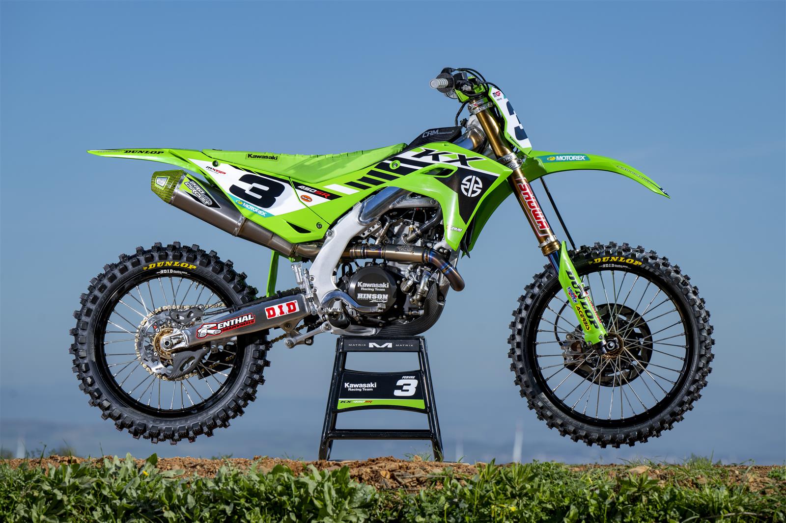 Kawasaki Racing Team MXGP 2024 Launch Let The Results And Bike   KRTshoot 2024 Bike Febvre DSC 0025 