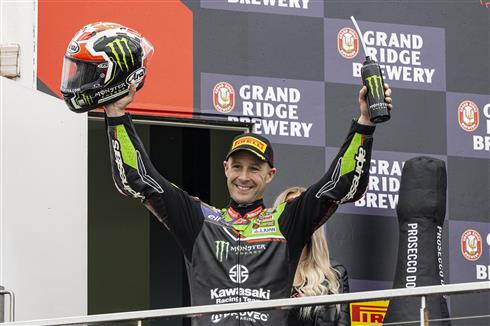 Rea Conquers Difficult Conditions For Second Place