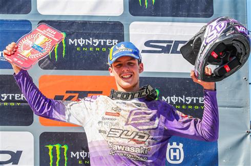 Mathis Valin retains the EMX red plate