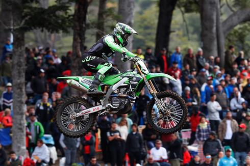 Solid scorelines on a tough weekend for Kawasaki’s MXGP duo