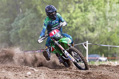 Good performance from Kyron Bacon in Finland at the third round of EnduroGP