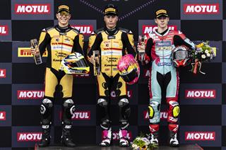 Kawasaki Rider Garcia Wins Race One In Chilly Czechia