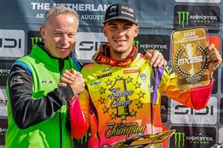 Kawasaki and Francisco Garcia EMX250 champions